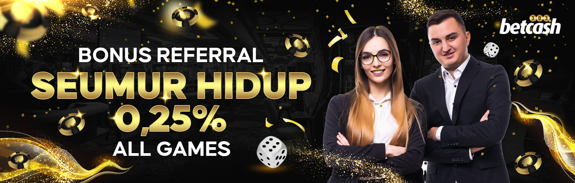 BONUS REFFERAL 0.25%