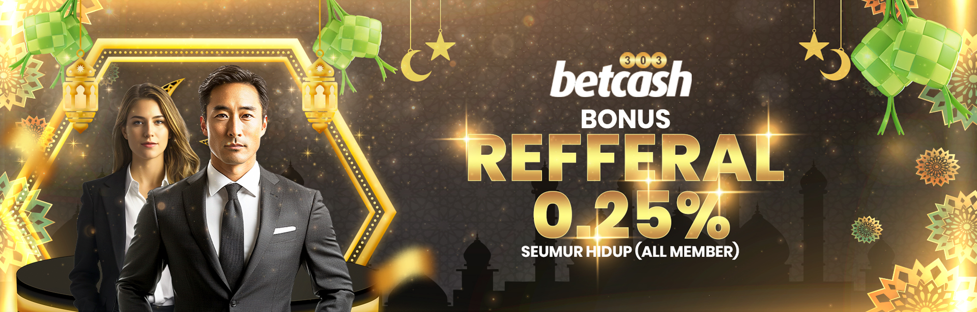 BONUS REFFERAL 0.25%