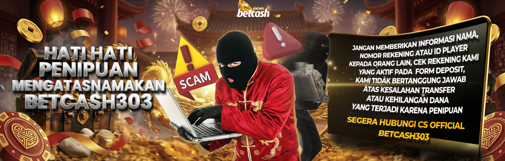 HATI HATI PENIPUAN !