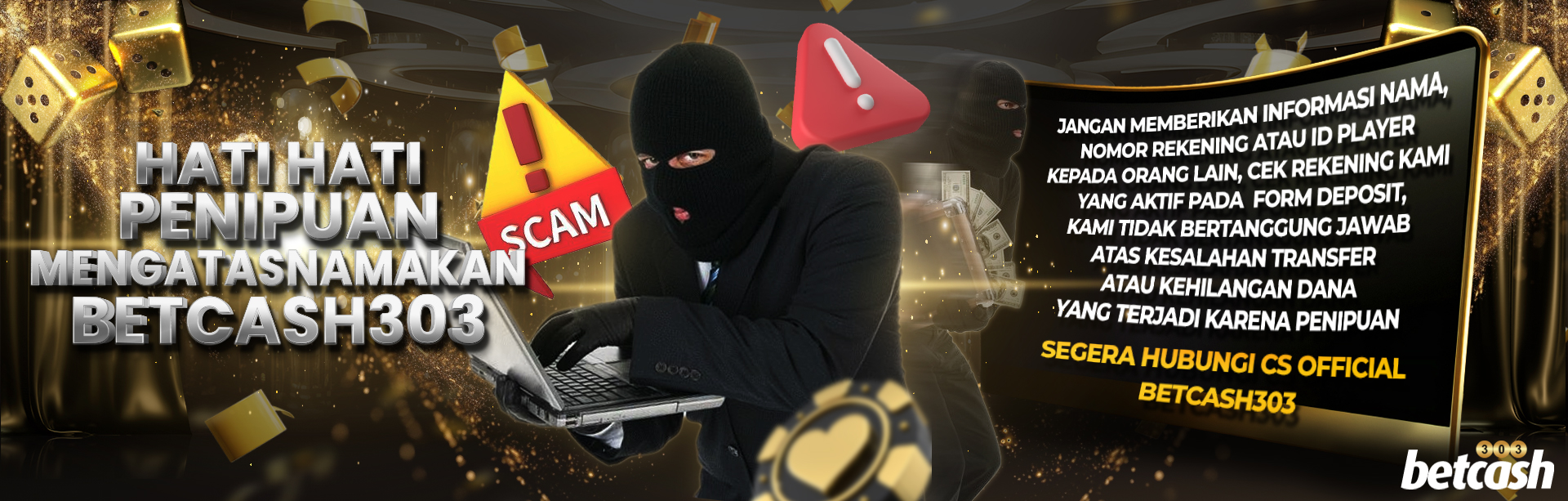 HATI HATI PENIPUAN !