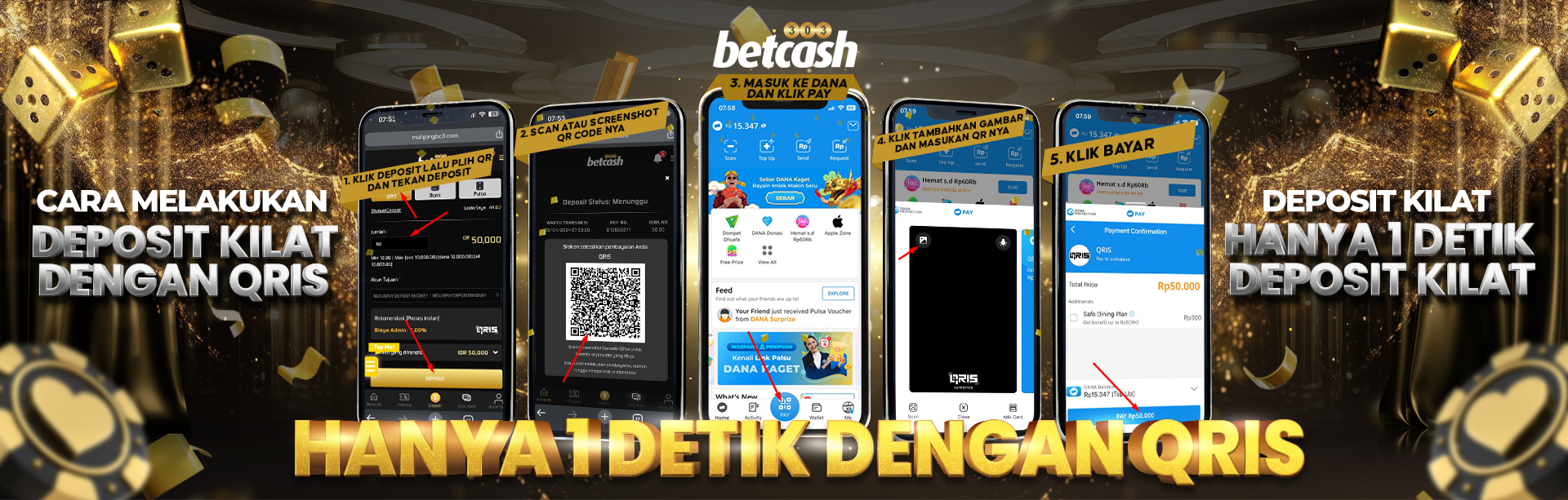 DEPOSIT KILAT 1 DETIK DENGAN QRIS