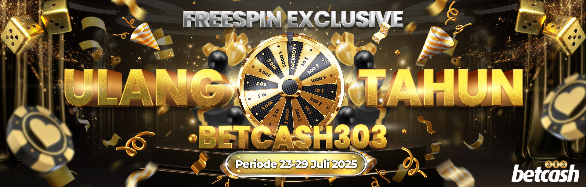 ULANG TAHUN BETCASH303 2025
