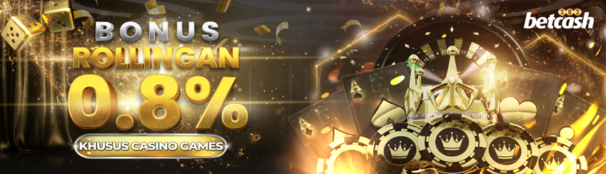 KOMISI CASINO 0.8%
